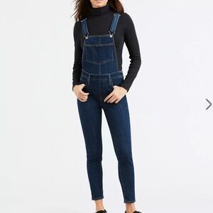 Levi’s Dark Wash Women’s Jean Overalls-sz M